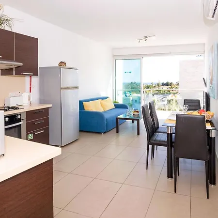 Sharon - Coralli Beachfront 아파트 프로타라스